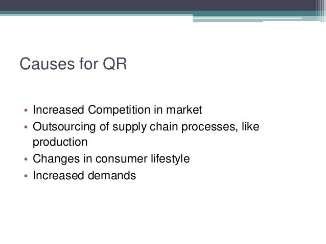 Quick Response in the Supply Chain